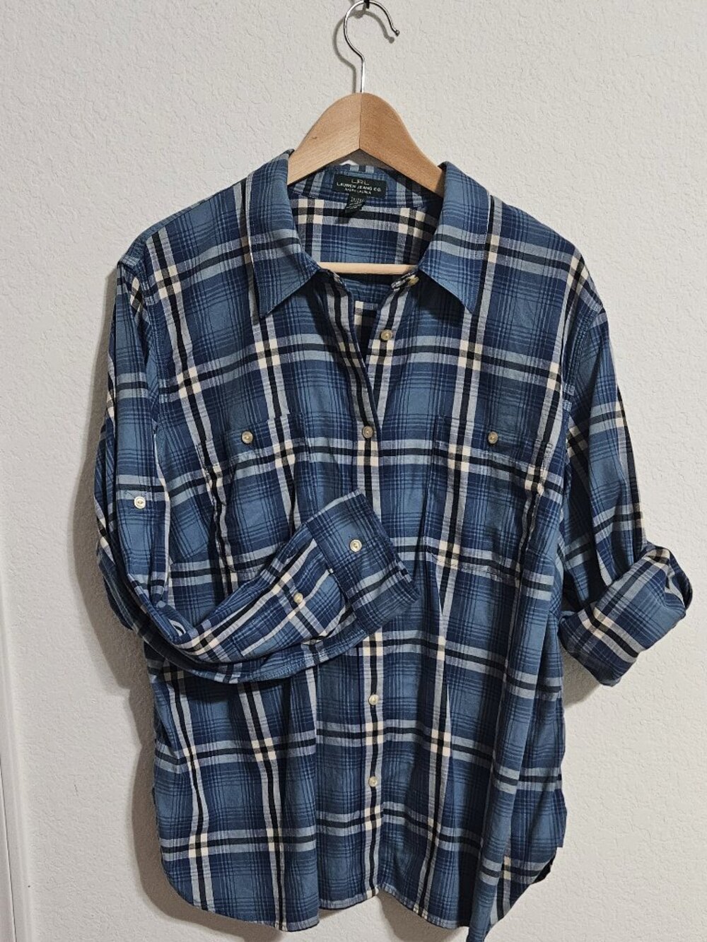 LRL Roll-Tab Sleeve Shirt